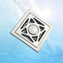 Tile Linear Shower Grate Bathroom Floor Drain Strainer Cover Bathroom Filter