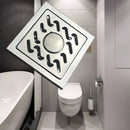Tile Insert Shower Grate Drain Bathroom Floor Linear Floor Sewer Strainer