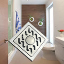 Tile Insert Shower Grate Drain Bathroom Floor Linear Floor Sewer Strainer