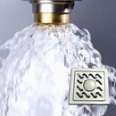 Tile Insert Shower Grate Drain Bathroom Floor Linear Floor Sewer Strainer