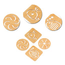 4x Plain Round Cork Coasters Coffee Drink Tea Cup Mat Placemats Wine Tablemats