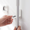 Mop Broom Holder Wall Mounted Clip Brush Handle Hanger Storage Hook