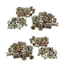 100 x Rivet Nut Mixed Zinc Steel Insert Nutsert Threaded Case Kit Best