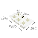 Stereo Cube Border Silicone Fondant Cake Decor Chocolate Baking Mould 1x BEST
