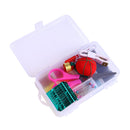 Double-Sided Household Sewing Box Set Portable Needle Sewing Kit 24 Piece hot 1x