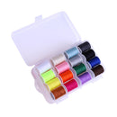 Double-Sided Household Sewing Box Set Portable Needle Sewing Kit 24 Piece hot 1x