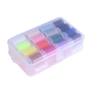 Double-Sided Household Sewing Box Set Portable Needle Sewing Kit 24 Piece hot 1x