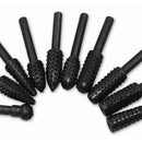 10 x 48-58MM Grinding Head Shank Wood Drill Bit Mini Burr Rotary Rasp Hot