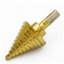 New 10 Steps 1/4" to 1-3/8" Step Drill Bit Cobalt Reamer HSS Cobalt Tool  mhjj