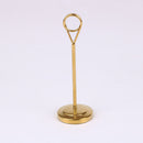 1 pc 6 Inch Stainless Steel Table Number Plate Meal Stand Number Clip High Nice