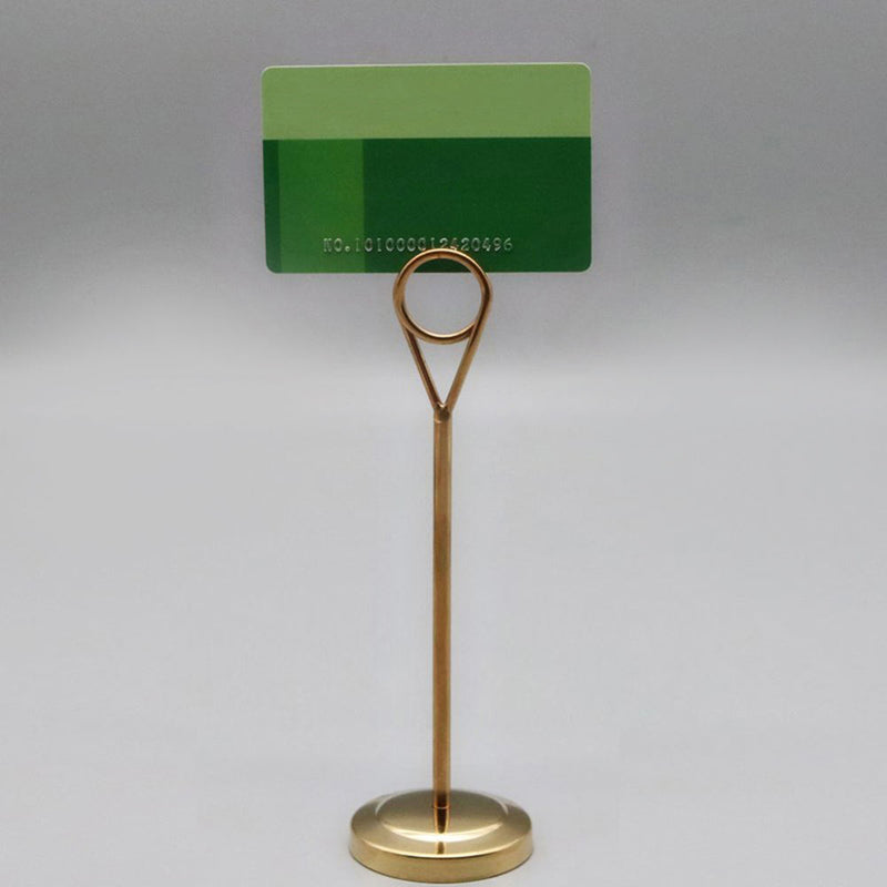 1 x 6Inch Stainless steel Wedding Party Catering Table Stand Number Holder Best