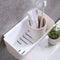 1 x Powerful Suction Cup Bathroom Shelf Organizer Minimalist Fashion Space Hot