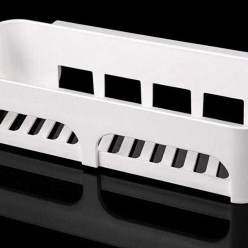 1x Home Kitchen Storage Holder Bathroom Shelf Rack Organizer Sucker Cup Wall Hot