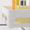 1x Home Kitchen Storage Holder Bathroom Shelf Rack Organizer Sucker Cup Wall Hot