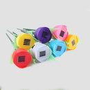 4pcs Outdoor Yard Garden Path Way Solar Power LED Tulip Landscape Flower Light