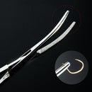 Stainless Steel Hemostatic Straight Toothed Surgical Dental Forceps Best 1x