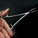 Stainless Steel Hemostatic Straight Toothed Surgical Dental Forceps Best 1x