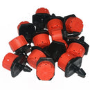 50 X Adjustable 8Hole Dripper Drip Irrigation System Plant Water Sprinkler Hot