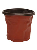 50x/Set Dual Color Plastic Nursery Pots Flowerpot Planter Grow Seeding  teyp Hot