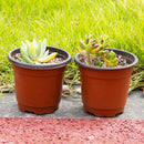 50x/Set Dual Color Plastic Nursery Pots Flowerpot Planter Grow Seeding  teyp Hot