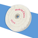 1x 1/2in Arbor Buffer Polish Grinder 6 inch Cloth Buffing Polishing Wheel Hot