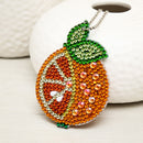 5xKey-Chain-Accessory Diamond-Painting-Keychain Pendant Cross-Stitch Rhinestone