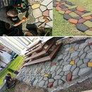 DIY Plastic Path Maker Mold Manually Paving Cement Brick Molders Garden Decor