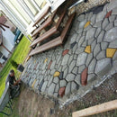 DIY Plastic Path Maker Mold Manually Paving Cement Brick Molders Garden Decor