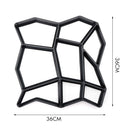 DIY Plastic Path Maker Mold Manually Paving Cement Brick Molders Garden Decor