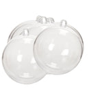 20 PCS Clear Plastic Craft Ball Acrylic Transparent Sphere Bauble 5CM Best