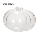 20 PCS Clear Plastic Craft Ball Acrylic Transparent Sphere Bauble 5CM Best