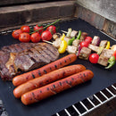 1x Glass Fiber Non-stick High Temperature BBQ Mat Outdoor Barbecue Mat Durable