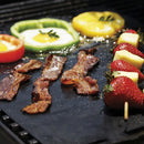 1pc Glass Fiber Non-stick High Temperature BBQ Mat Outdoor Barbecue Mat Hot