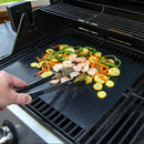 Non Stick Outdoor BBQ Grill Mat Bake Grilling Mats Barbecue Pad Fiber Mat