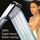 High Pressure Shower Head Power Boosting Spray Bath Saving Water