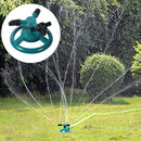 1 x Lawn Sprinkler 3 Arms 360 Rotating Water Sprayer for Roof Garden Best