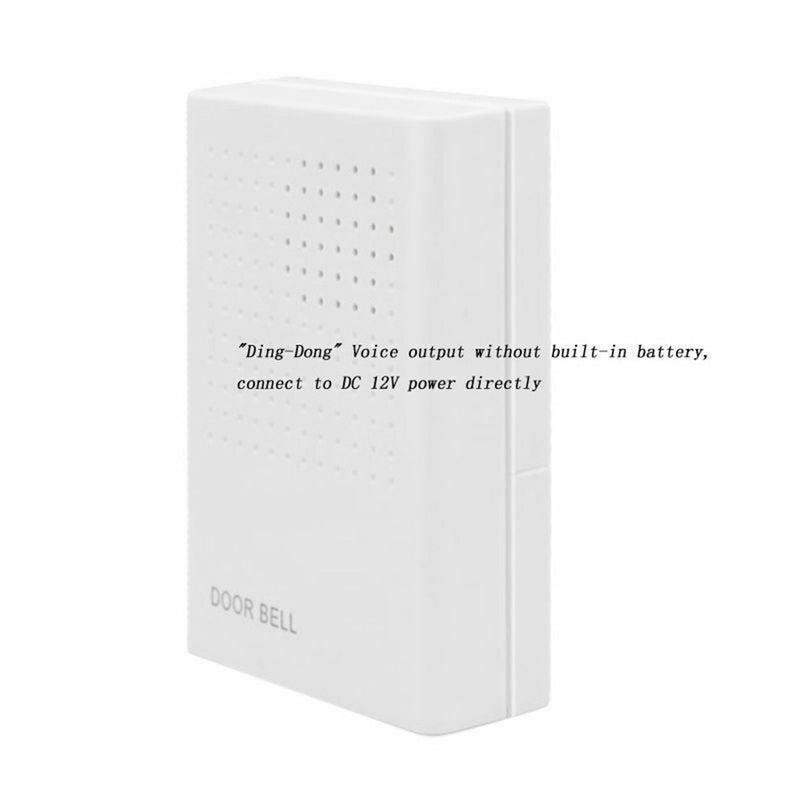 1 x DC 12V Wired Electronic Doorbell for Main Hotel High Quality Hot