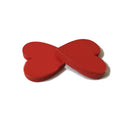 50pcs catter-Ornaments Table-Decorations Slices Hearts-Chips Wooden Wedding Good