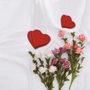 50 x catter-Ornaments Table-Decorations Slices Hearts-Chips Wooden Wedding New