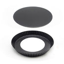 8'' Carbon steel non-stick pizza pan Bakeware Tray Baking Pan Round Vente New 1x