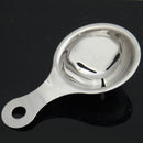 Egg Yolk Filter Separator Hand Holder Cake Cooking Stainless Steel Kitchen New 1