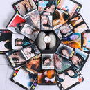 Hexagon 5 Layer 6 Sided Explosion Gift Box Innovative DIY Photo Album Paper