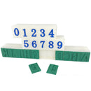 Stamp English Alphabet Letter Number Symbol Rolling Scrapbooking New 5 set