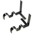 Double Curtain Rod Brackets -(Set of 4 Brackets) Home Decor Rod Holders New 2set