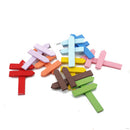 50 pcs Cute Mini DIY Craft Wooden Signpost Fence Landscape Garden Ornament Best