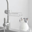 Pinzhi Kitchen Faucet Sponge Holder Stainless Steel Storage Rack Soap  ortw