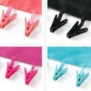Foldable Clothes Clip Bathroom Rack Clothespins Portable Travel Cloth New 1x