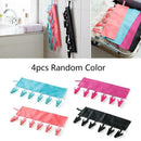Foldable Clothes Clip Bathroom Rack Clothespins Portable Travel Cloth New 1x