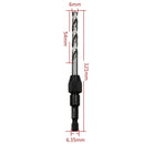 5 pc Quick Change HSS Drill Bit Set Hex Shank Power Tool Twist Drill Bit Hot