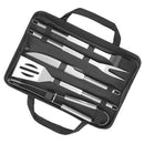 5 pcs BBQ Barbecue Tool Set Stainless Steel Grill Grilling Accessory New